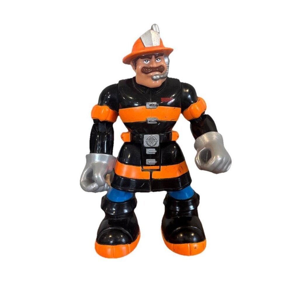Fisher Price Rescue Heroes Billy Blazes Fireman Figure Firefighter 2000